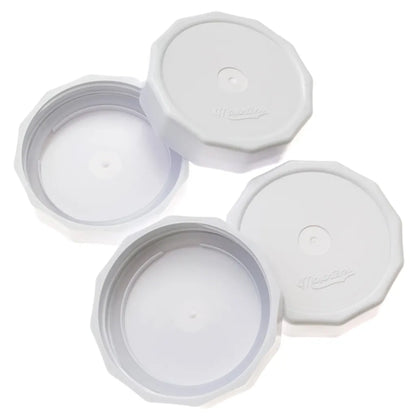 White Tough Top Airtight Lids