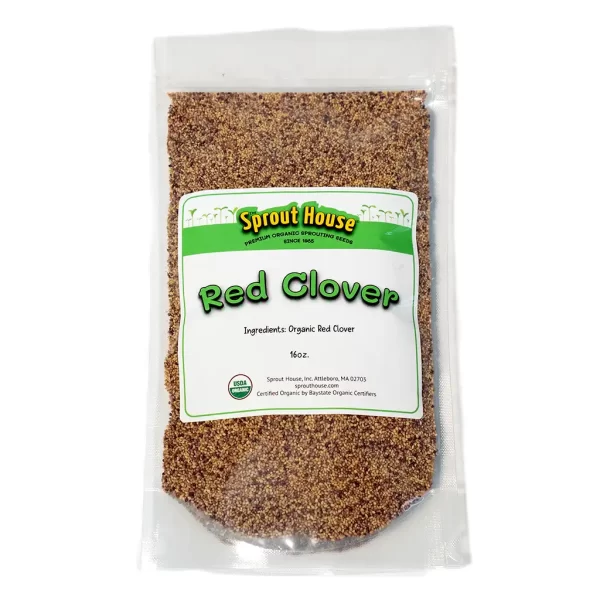 Red Clover Sprouting Seeds | Micro sprouts non-gmo seeds