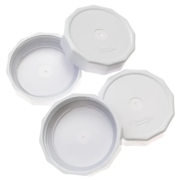 White Tough Top Airtight Lids - Image 2